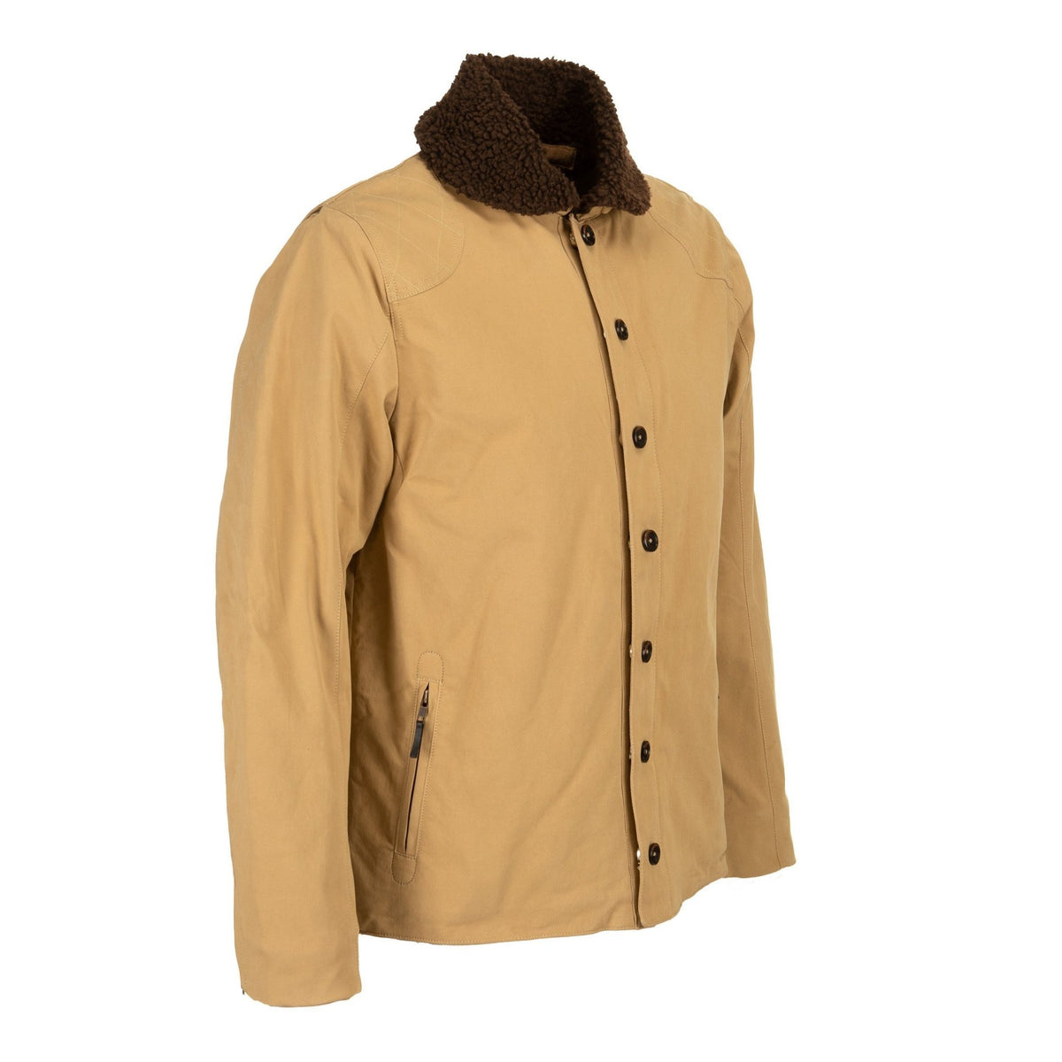 Resurgence Gear Inc. - Resurgence Gear® 2020 N1 Deck PEKEV Motorcycle Jacket - Sand - Men's Jackets - Salt Flats Clothing