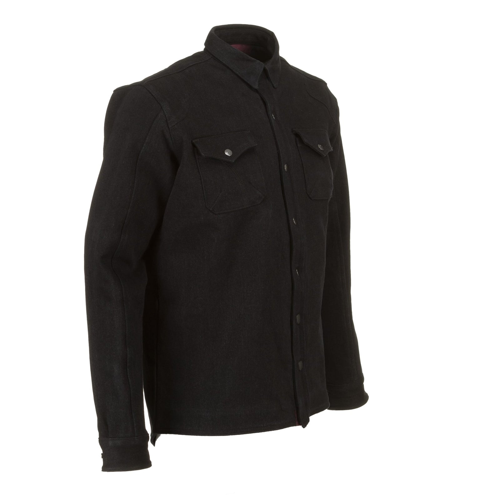 Resurgence Gear Inc. - Resurgence Gear® 2020 Ultra PEKEV Ultra Motorcycle Riding Shirt - Black - Men's Riding Shirts - Salt Flats Clothing