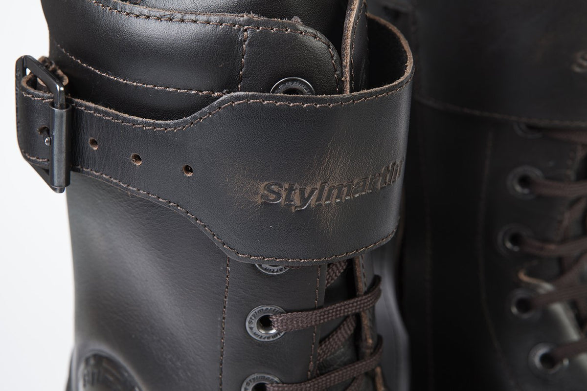 Stylmartin Rocket WP Urban Motorcycle Boots in Brown - Salt Flats