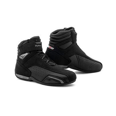 Stylmartin - Stylmartin Vector Air Sport U in Black and Anthracite - Boots - Salt Flats Clothing